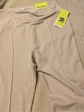 all in motion Neutral Beige Active Leggings Sz M